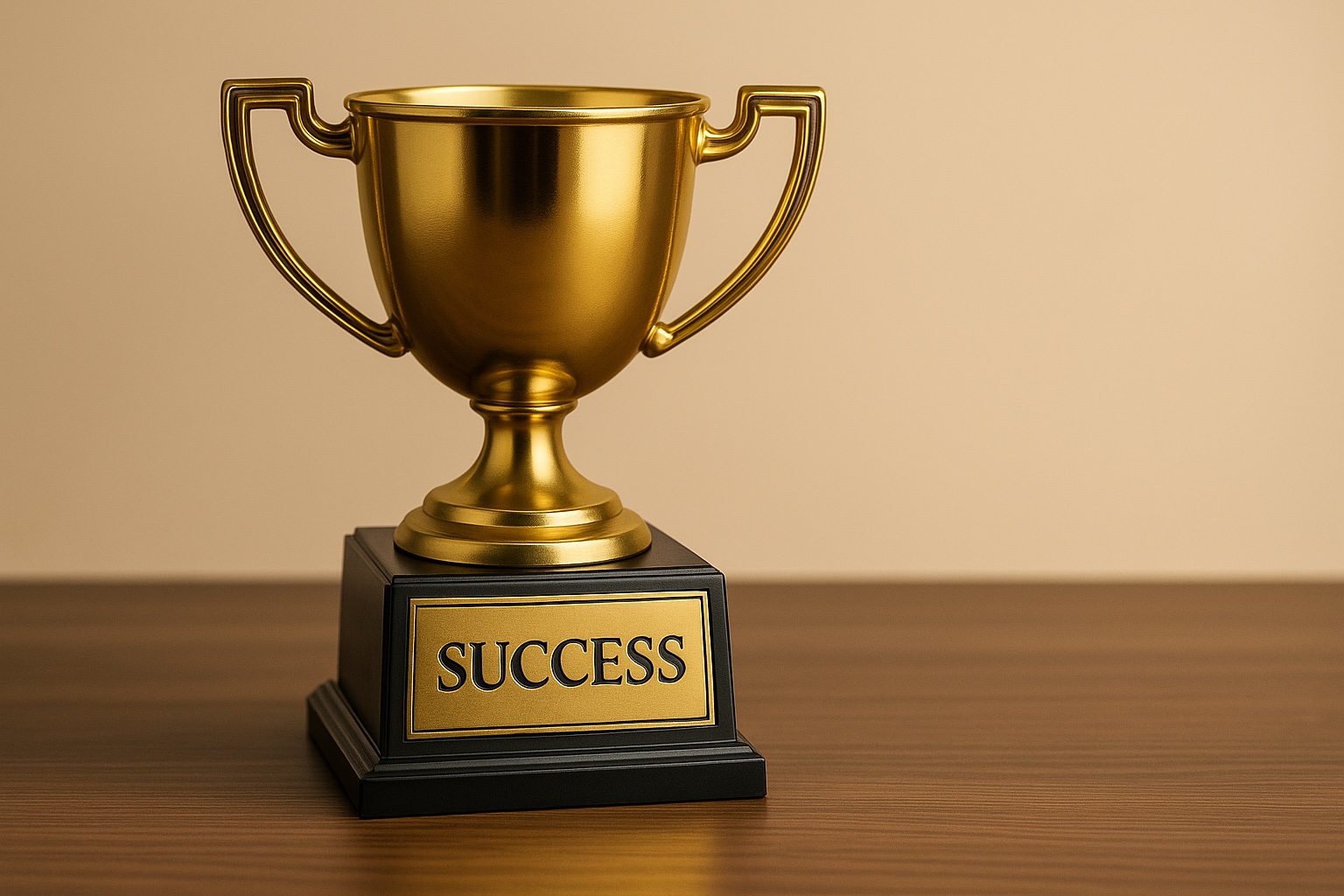 Success trophy